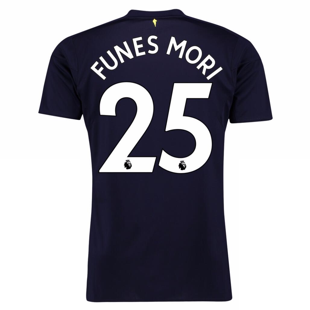 Camiseta Everton 3ª Funes Mori 2017/18